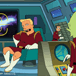 Zap Brannigan et Kif Kroker